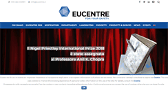 Desktop Screenshot of eucentre.it